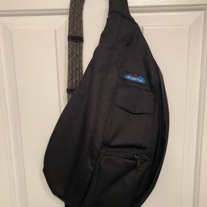 Black Kavu Sling Backpack